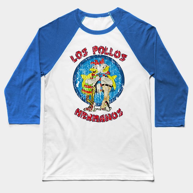 Los Pollos Hermanos // 70s Vintage Baseball T-Shirt by Niko Neon